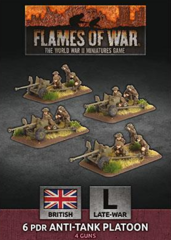 Flames of War - 6 PDR Anti-Tank Platoon
